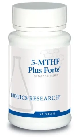 5-MTHF Plus Forte by Biotics Research - Gluten Free