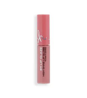 BH Cosmetics - Brillo de labios 411 Lip Glaze High Shine - Chatter