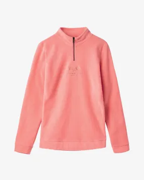 Blåvand 1/2 Zip Fleece - Coral