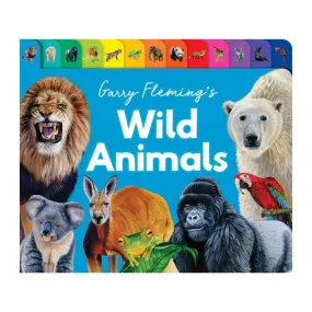 Chunky Tabbed Board Book - Wild Animals of the World