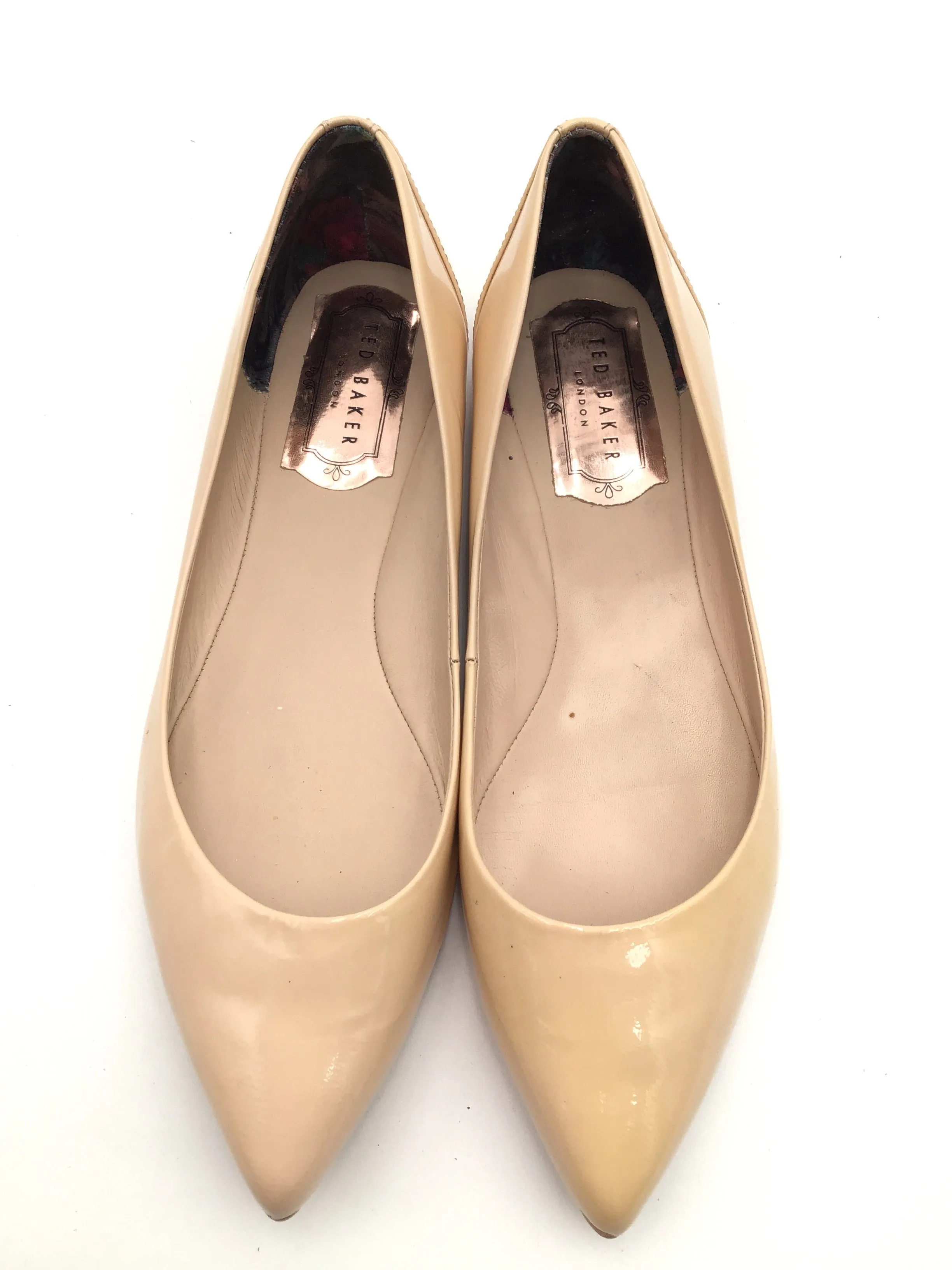 Cream Shoes Flats Ted Baker, Size 6.5