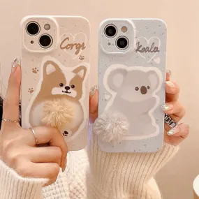 Cute Kirky Koala Plush Matching Phone Case