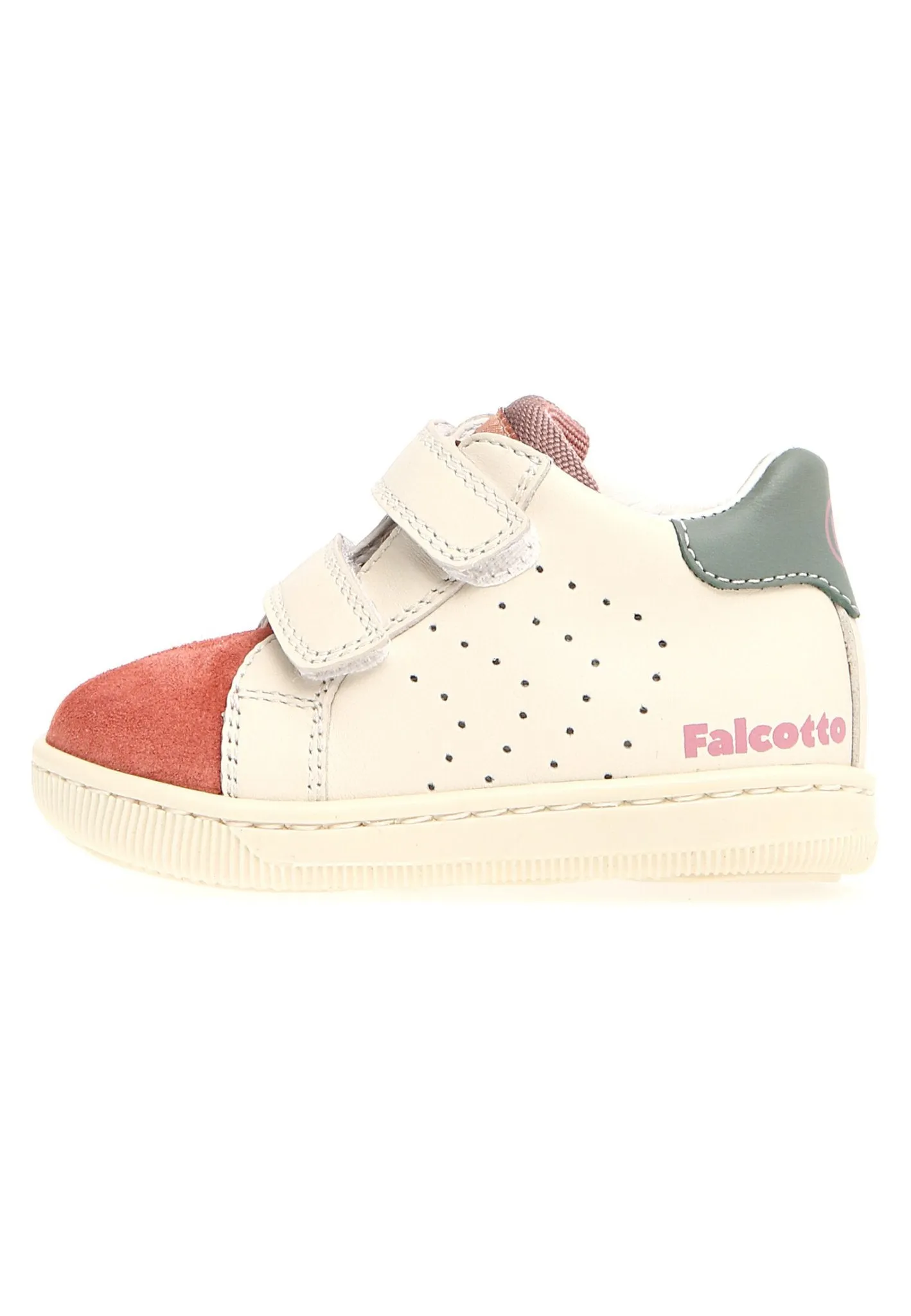 FALCOTTO KINER VL Blanc Glitter Rose Chaussures hautes Botillons