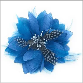 Men's Fashion Lapel Flower- Flower1 Blue